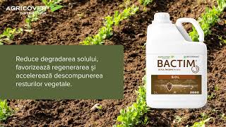 𝐁𝐀𝐂𝐓𝐈𝐌® 𝐒𝐎𝐋 tratament regenerator  bioprodus bacterian din portofoliul Agricover [upl. by Joo]