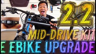 How to Upgrade Your EBike BAFANG 1000W Mid Drive Kit Review [upl. by Anaujik60]