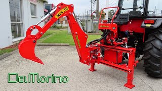 Del Morino RES30 Tractor Backhoe Walkaround [upl. by Ava482]