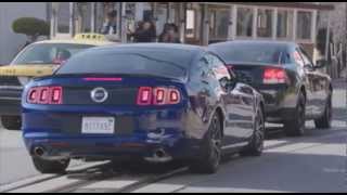 The famous Car chase from Bullitt revisited 2013 style [upl. by Chesna]