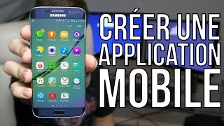 CRÉER UNE APPLICATION MOBILE [upl. by Assili311]