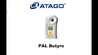 PAL Butyro  ATAGOs Butyro Refractometer [upl. by Annis]