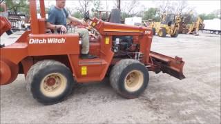 1992 Ditch Witch 5110 trencher for sale  noreserve Internet auction May 11 2017 [upl. by Intihw]