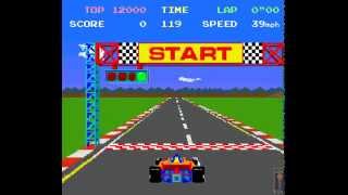 Arcade Game Pole Position 1982 NamcoAtari [upl. by Esnohpla]