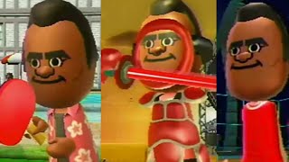 Wii Sports Resort All VS Tommy Ft Blake amp Anthony [upl. by Aehtla]