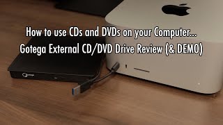 How to Use CDs and DVDs on a Computer with No Disk Drive [upl. by Wallach]