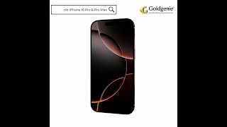 Goldgenie 24k Gold Rose Gold amp Platinum iPhone 16 Pro  Luxury Custom iPhones  Video [upl. by Anders204]