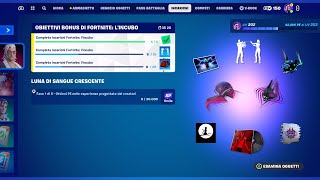 Guida Incarichi Luna Di Sangue Crescente  Fortnite LIncubo [upl. by Latreshia]