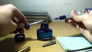 How to refill Parker rollerball [upl. by Beryle878]