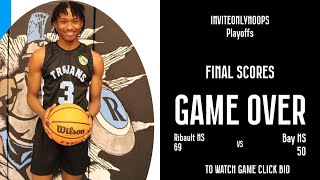 Ribault HS VS Bay HS Playoffs highlights [upl. by Normac]