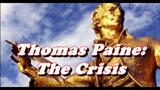 History Brief Thomas Paine and The Crisis [upl. by Toomin]