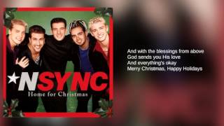 NSync 04 Merry Christmas Happy Holidays Lyrics [upl. by Farand]