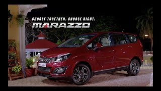 Mahindra Marazzo  Choose Together Choose Right [upl. by Nnaycnan]