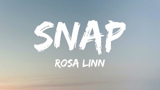 Rosa Linn  Snap Lyrics [upl. by Allys]