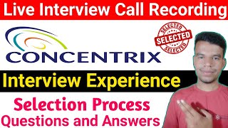 Concentrix Interview Questions And Answers  Concentrix Amcat Test Questions  Concentrix Experience [upl. by Ming]