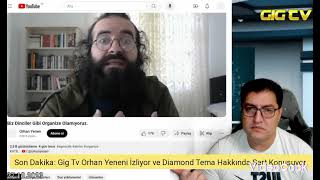 Gig Tv Yayında Orhan Yenen İzliyor Diamond Tema Kavgası [upl. by Elleiad]