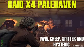 Dead Frontier 2  NEW RAID PALEHAVEN X4 SOLO quotTWIN SPITTER CREEP amp HYSTERIC I Gameplay Español [upl. by Schmeltzer]