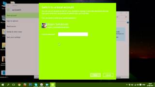 How to logout from Microsoft Account on Windows 10 [upl. by Neik]