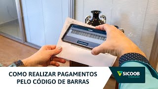 Como Realizar Pagamento Pelo Código de Barras no App Sicoob [upl. by Faust]