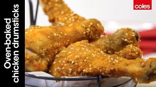 How to make the bestever spicy ovenbaked chicken drumsticks [upl. by Yrtneg]