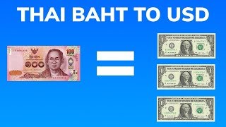 LEARN THAI BAHT CURRENCY DENOMINATIONS ฿1 to ฿1000 [upl. by Milas]