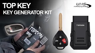 TOP KEY Wireless Bluetooth Key Programmer Kit by TOPDON [upl. by Eniretak]