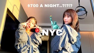 WE STAYED AT A 5 STAR HOTEL IN NYC [upl. by Akirehc]