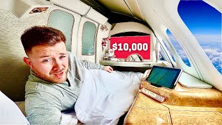 17hrs on World’s Longest First Class Flight  Emirates A380 [upl. by Nohtiek]