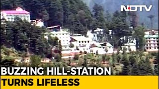 Patnitop Hill Station Falls Silent As Tourists Take Tunnel Road Shortcut [upl. by Eydie]