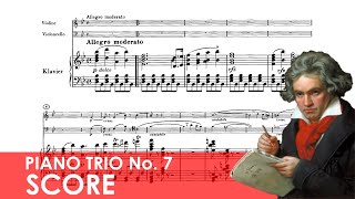 BEETHOVEN Piano Trio No 7 in Bflat major Op 97 Archduke Score [upl. by Avivah]