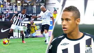 17 Year Old Neymar was Pure TALENT 🤯 [upl. by Nareik179]