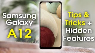 Samsung Galaxy A12 Tips and Tricks  Hidden Features  H2TechVideos [upl. by Charleen826]