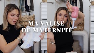 MA VALISE DE MATERNITÉ  SAC SALLE DE NAISSANCE  BEBE amp MAMAN [upl. by Ronni]