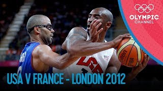 Basketball  Men  USAFRA  London 2012 Olympic Games [upl. by Arias556]