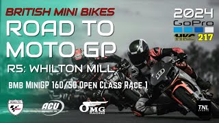 BMB 16050 Round 5  Race 1 ​⁠BritishMinibikesBMB [upl. by Jueta265]