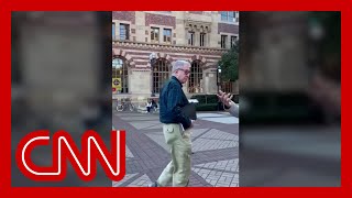 Viral video of USC professors encounter with proPalestinian students sparks controversy [upl. by Yggam]