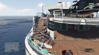 GTA 5  Gunrunning resupply  Yacht not stealth [upl. by Hedvige]