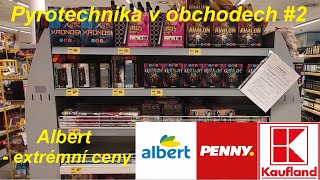 Pyrotechnika v obchodech 2  ALBERT PENNY KAUFLAND [upl. by Elish]