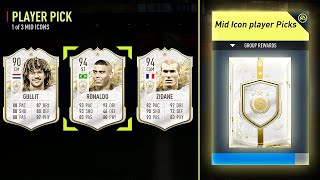 FIFA 22 10 x Guaranteed Mid Icon Player Pick Packs [upl. by Chrissy167]