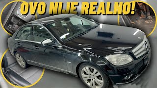 NAJUNAKAZENIJA C KLASA IKADA  Detailing Transformacija  Mercedes Benz C Class W204 [upl. by Anera]