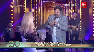 El top top top del humor Roberto Moldavsky  Susana Giménez 2017 [upl. by Hovey601]