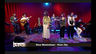 Klein Zijn live  Rosa Westerbaan bij Noardewyn Live OmropFryslan [upl. by Fredek]