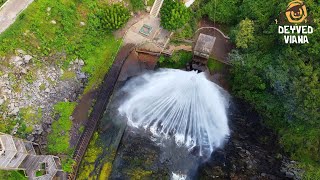 Válvula dispersora do Açude Orós Liberando Águas para Rio Jaguaribe  Açude Castanhão [upl. by Jamilla]