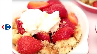 Une délicieuse recette de palets bretons aux fraises [upl. by Etnoled]