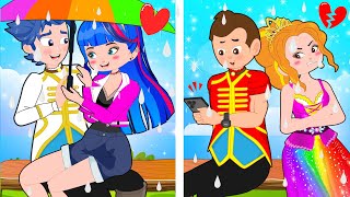 Princesses Falling in Love  Hilarious Cartoon Animation [upl. by Skipp]