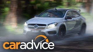 MercedesBenz GLA45 AMG  Review [upl. by Sternberg28]