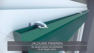 Jalousie  Montage ohne Bohren [upl. by Lourdes]