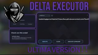 ULTIMA VERSION DELTA EXECUTOR ROBLOX [upl. by Nameerf]