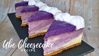 Ube Cheesecake Recipe [upl. by Samford]