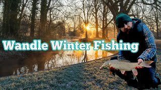 A Wandle Winter Fish  River Wandle  Urban Fishing [upl. by Crane]